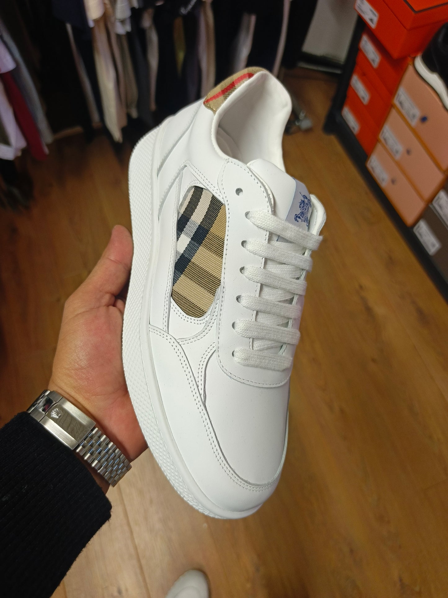 Chaussure burberry
